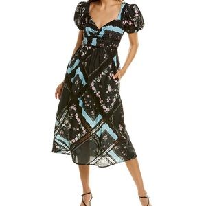 For love and lemons Margaret midi dress size L